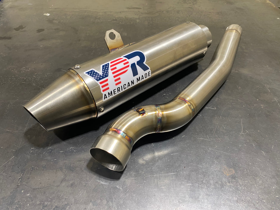 YAMAHA WARRIOR SLIP ON EXHAUST