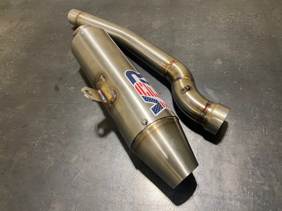 YAMAHA WARRIOR SLIP ON EXHAUST